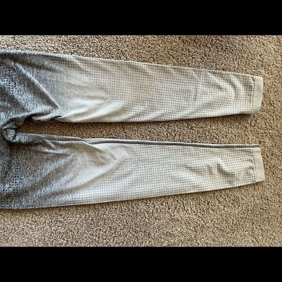 High waist seamless leggings ombré black graywhite - Picture 7 of 7